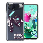 LG K92 Need Space Astronaut Stars Design Double Layer Phone Case Cover