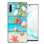 Samsung Galaxy Note 10 Seashell Wind chimes Design Double Layer Phone Case Cover