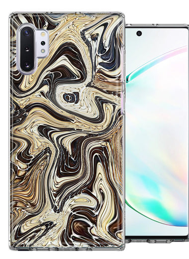 Samsung Galaxy Note 10 Plus Snake Abstract Design Double Layer Phone Case Cover