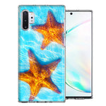 Samsung Galaxy Note 10 Plus Ocean Starfish Design Double Layer Phone Case Cover
