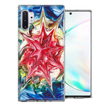 Samsung Galaxy Note 10 Plus Tie Dye Abstract Design Double Layer Phone Case Cover