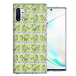 Samsung Galaxy Note 10 Plus Wonderland Hatter Rabbit Design Double Layer Phone Case Cover