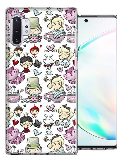 Samsung Galaxy Note 10 Plus Wonderland Design Double Layer Phone Case Cover