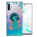 Samsung Galaxy Note 10 Moon Green Jaguar Design Double Layer Phone Case Cover