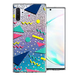 Samsung Galaxy Note 10 Plus 90's Swag Shapes Design Double Layer Phone Case Cover