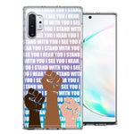 Samsung Galaxy Note 10 BLM Equality Stand With You Double Layer Phone Case Cover