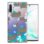 Samsung Galaxy Note 10 Cute Otter Design Double Layer Phone Case Cover