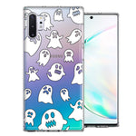 Samsung Galaxy Note 10 Halloween Spooky Ghost Design Double Layer Phone Case Cover