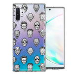 Samsung Galaxy Note 10 Halloween Horror Villans Design Double Layer Phone Case Cover