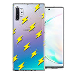 Samsung Galaxy Note 10 Plus Electric Lightning Bolts Design Double Layer Phone Case Cover