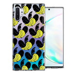 Samsung Galaxy Note 10 Plus Tropical Bananas Design Double Layer Phone Case Cover