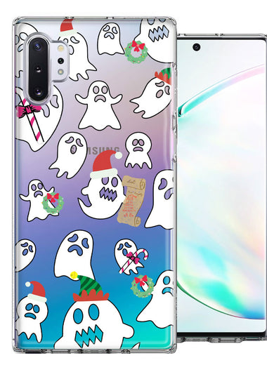 Samsung Galaxy Note 10 Plus Halloween Christmas Ghost Design Double Layer Phone Case Cover