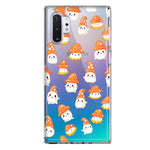 Samsung Galaxy Note 10 Plus Cute Cartoon Mushroom Ghost Characters Hybrid Protective Phone Case Cover