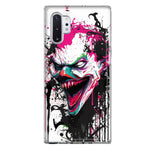 Samsung Galaxy Note 10 Evil Joker Face Painting Graffiti Hybrid Protective Phone Case Cover