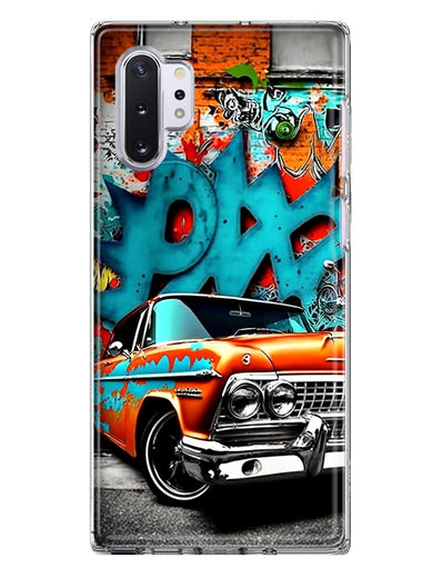 Samsung Galaxy Note 10 Plus Lowrider Painting Graffiti Art Hybrid Protective Phone Case Cover