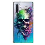 Samsung Galaxy Note 10 Fantasy Octopus Tentacles Skull Hybrid Protective Phone Case Cover