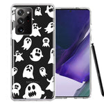 Samsung Galaxy Note 20 Ultra Halloween Spooky Ghost Design Double Layer Phone Case Cover