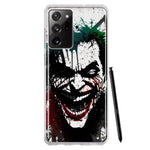 Samsung Galaxy Note 20 Ultra Laughing Joker Painting Graffiti Hybrid Protective Phone Case Cover