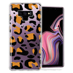 Samsung Galaxy Note 9 Classic Animal Wild Leopard Jaguar Print Double Layer Phone Case Cover