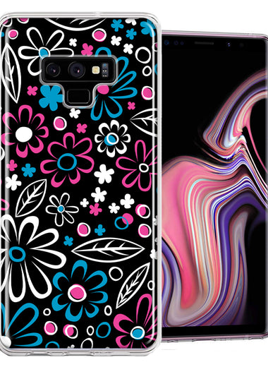 Samsung Galaxy Note 9 Cute Daisies Design Double Layer Phone Case Cover