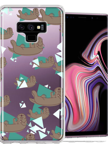 Samsung Galaxy Note 9 Cute Otter Design Double Layer Phone Case Cover