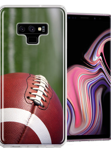 Samsung Galaxy Note 9 Football Design Double Layer Phone Case Cover