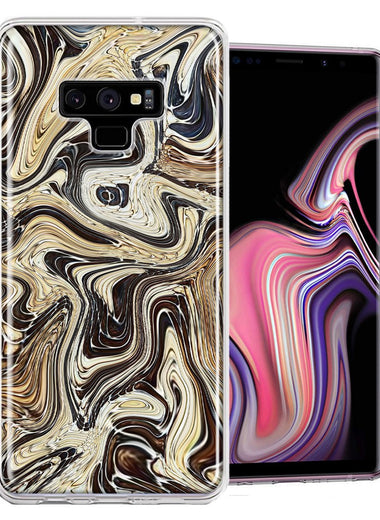 Samsung Galaxy Note 9 Snake Abstract Design Double Layer Phone Case Cover