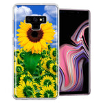 Samsung Galaxy Note 9 Sunflowers Design Double Layer Phone Case Cover