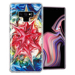 Samsung Galaxy Note 9 Tie Dye Abstract Design Double Layer Phone Case Cover