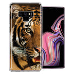 Samsung Galaxy Note 9 Tiger Face Design Double Layer Phone Case Cover