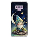 Samsung Galaxy Note 9 Stars Moon Starry Night Space Gnome Hybrid Protective Phone Case Cover