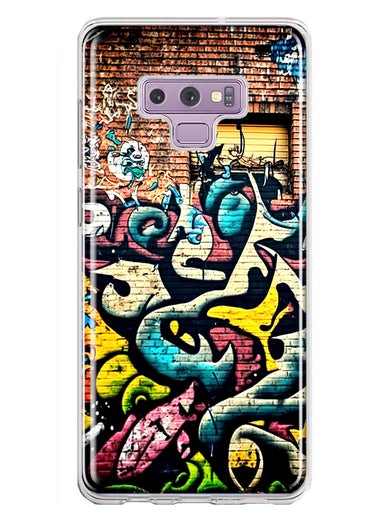 Samsung Galaxy Note 9 Urban Graffiti Wall Art Painting Hybrid Protective Phone Case Cover