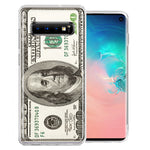 Samsung Galaxy S10 Plus Benjamin $100 Bill Design Double Layer Phone Case Cover