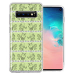 Samsung Galaxy S10 Wonderland Hatter Rabbit Design Double Layer Phone Case Cover