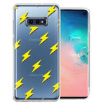 Samsung Galaxy S10e Electric Lightning Bolts Design Double Layer Phone Case Cover