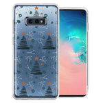 Samsung Galaxy S10e Holiday Christmas Trees Design Double Layer Phone Case Cover