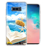 Samsung Galaxy S10e Beach Reading Design Double Layer Phone Case Cover