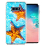 Samsung Galaxy S10e Ocean Starfish Design Double Layer Phone Case Cover