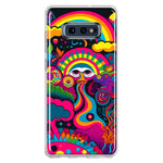 Samsung Galaxy S10e Psychedelic Trippy Hippie Night Walk Hybrid Protective Phone Case Cover
