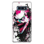 Samsung Galaxy S10e Evil Joker Face Painting Graffiti Hybrid Protective Phone Case Cover