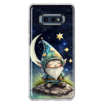 Samsung Galaxy S10e Stars Moon Starry Night Space Gnome Hybrid Protective Phone Case Cover