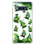 Samsung Galaxy S10e Gnomes Shamrock Lucky Green Clover St. Patrick Hybrid Protective Phone Case Cover