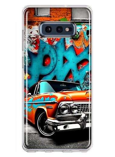 Samsung Galaxy S10e Lowrider Painting Graffiti Art Hybrid Protective Phone Case Cover