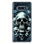 Samsung Galaxy S10e Graveyard Death Dream Skulls Double Layer Phone Case Cover