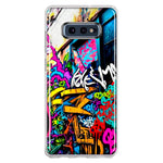 Samsung Galaxy S10e Urban Graffiti Street Art Painting Hybrid Protective Phone Case Cover