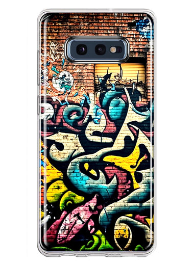 Samsung Galaxy S10e Urban Graffiti Wall Art Painting Hybrid Protective Phone Case Cover