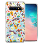 Samsung Galaxy S10 Plus Day of the Dead Design Double Layer Phone Case Cover
