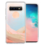 Samsung Galaxy S10 Desert Mountains Design Double Layer Phone Case Cover