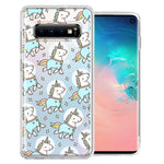 Samsung Galaxy 10 Space Unicorns Design Double Layer Phone Case Cover
