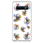 Samsung Galaxy S10 Plus Cute Fairy Cartoon Gnomes Dragons Monsters Hybrid Protective Phone Case Cover